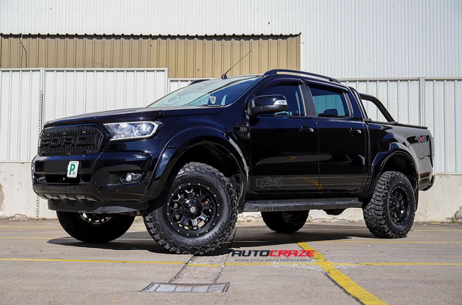 FORD RANGER HURRICANE MATTE BLACK